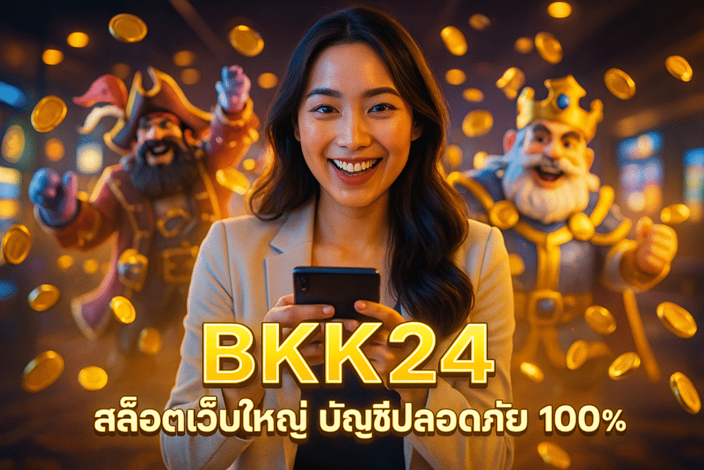 BKK24 สล็อตเว็บใหญ่ บัญชีปลอดภัย 100%