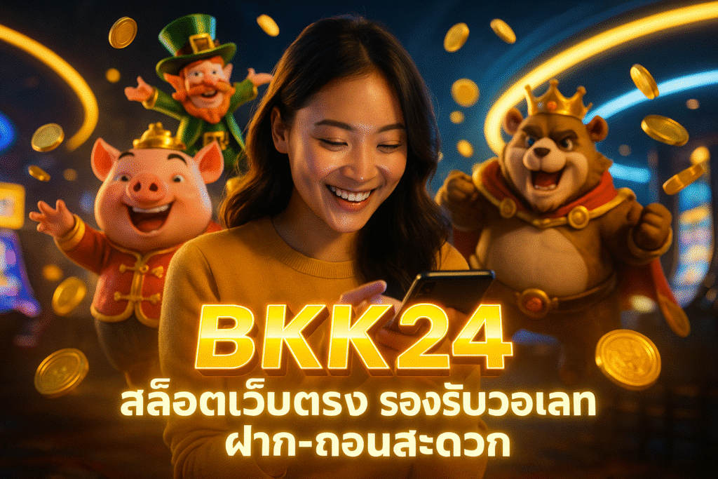 BKK24 สล็อตเว็บตรง รองรับวอเลท ฝาก-ถอนสะดวก