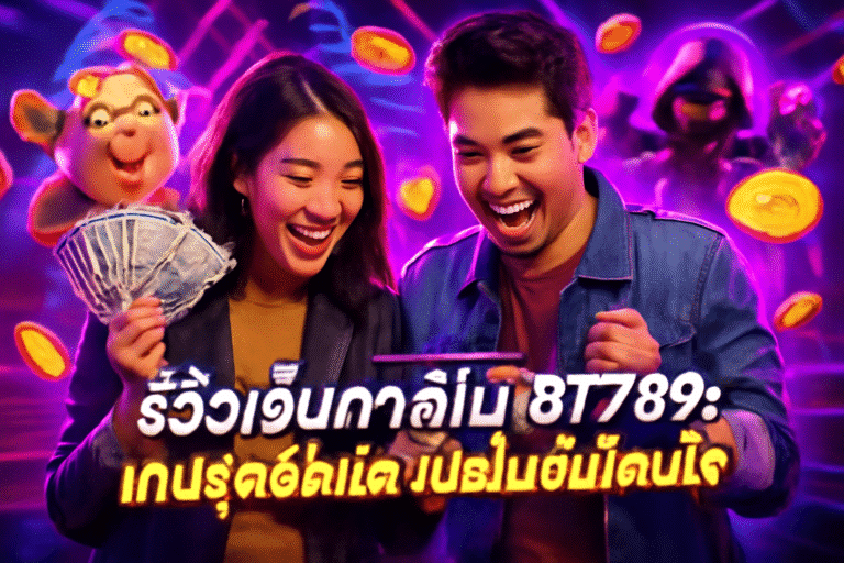 รีวิวเว็บคาสิโน BT789: เกมสุดฮิตและโปรโมชั่นโดนใจ